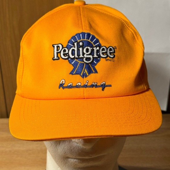 Vintage Pedigree Nascar Racing Hat Team Logo Snapback Adjustable‎ Cap - Picture 1 of 8
